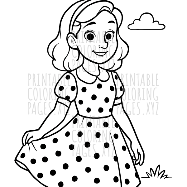 Retro Charm: Polka-Dot Vintage Dress Designs