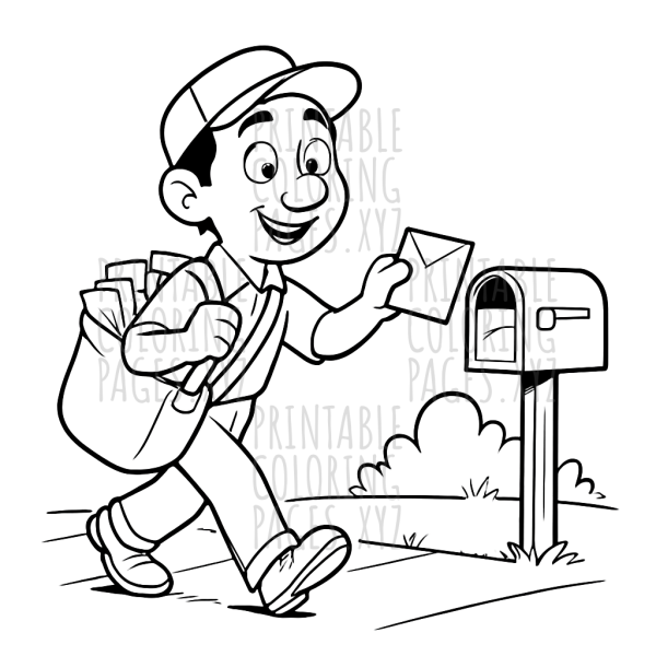 A Day in the Life of a Postal Mail Carrier