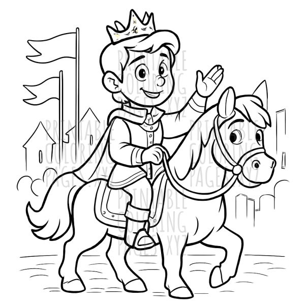 Majestic Prince on Horseback Parade