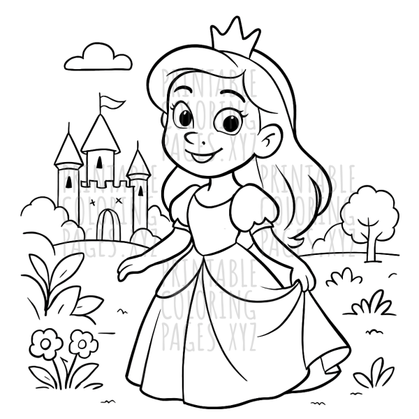 Princess's Magical Castle Garden Adventure