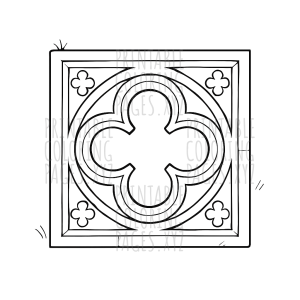 Elegant Quatrefoil Patterns for Creative Coloring