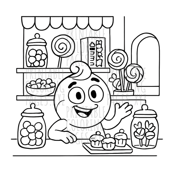 Whimsical Candy Shop Adventure