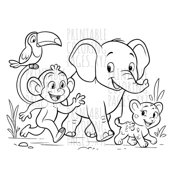 Rainforest Animal Parade Adventure
