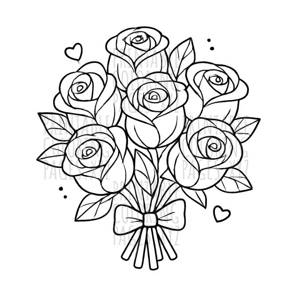 Elegant Red and White Roses Bouquet