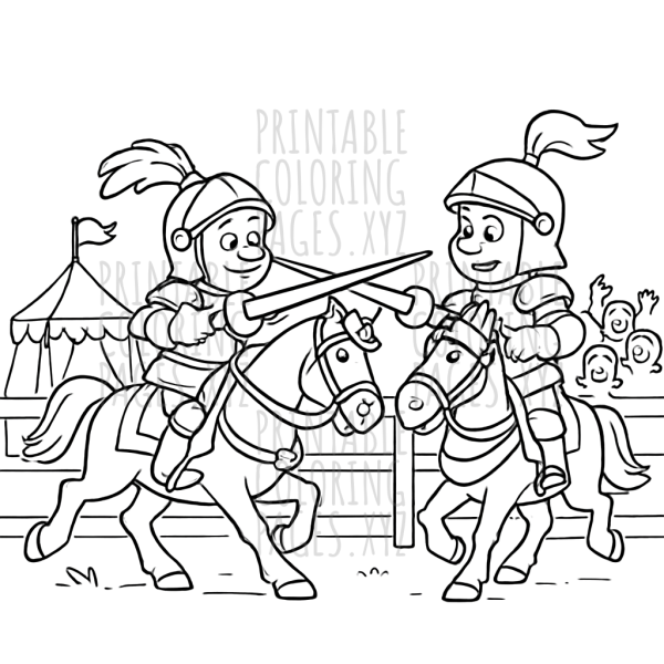 Epic Renaissance Fair Jousting Showdown