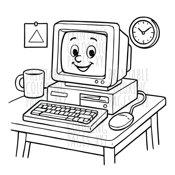 Step Back in Time with a Retro Computer Desk Setup