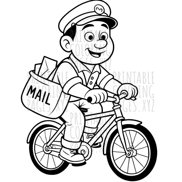 Vintage Mail-Carrier Bicycle Adventure