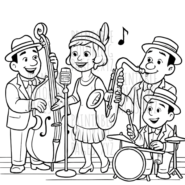 Swing into Fun with a Roaring 20s Jazz Band