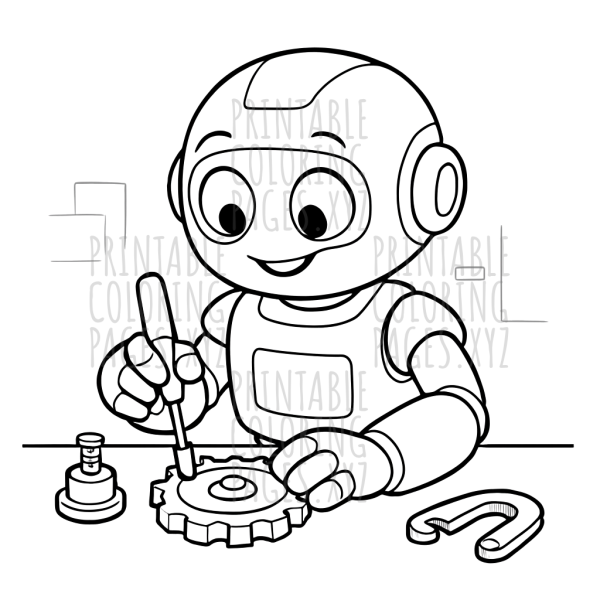 Robots in Action: Assemble and Color