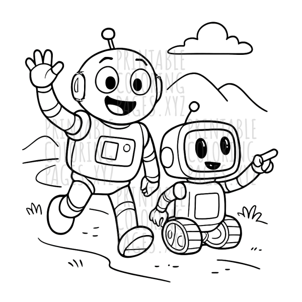 Robot Companions on Adventure