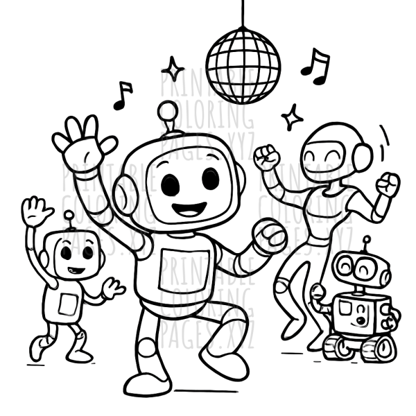 Robot Dance Party Extravaganza