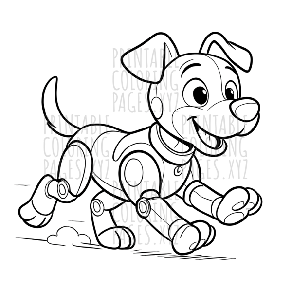 Speedy Robot Dog Adventure