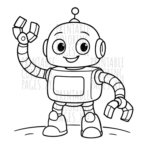 Mechanical Marvel: Robot with Mighty Arms