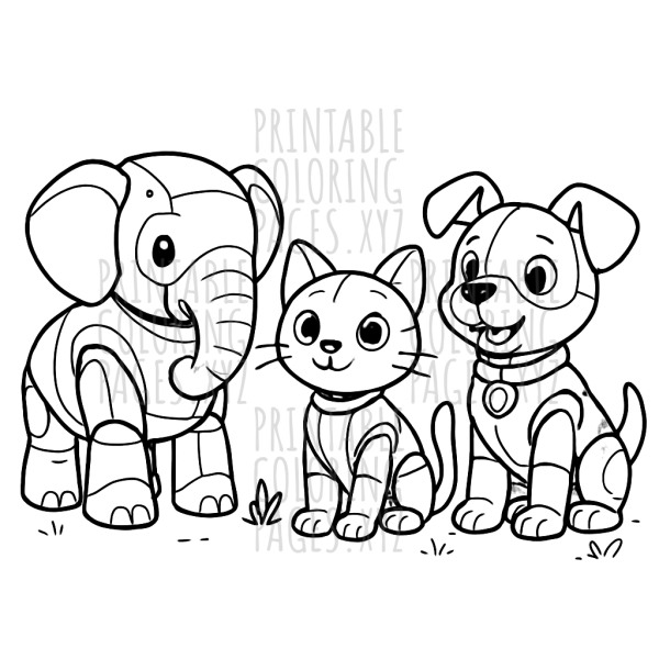 Futuristic Friends: Robotic Animal Companions