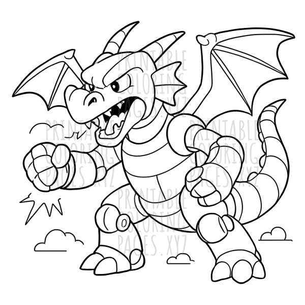Epic Robotic Dragon Battle Adventure
