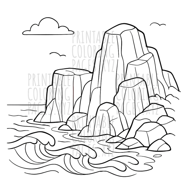 Coastal Adventure on Rocky Cliffs