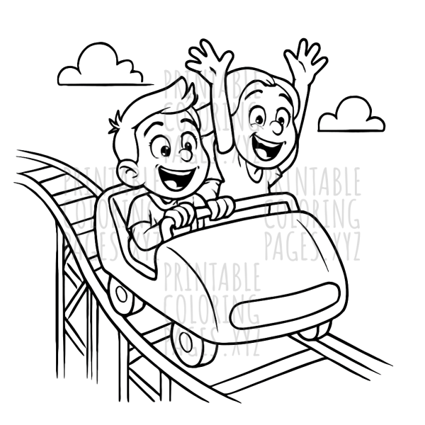 Thrilling Roller Coaster Adventure