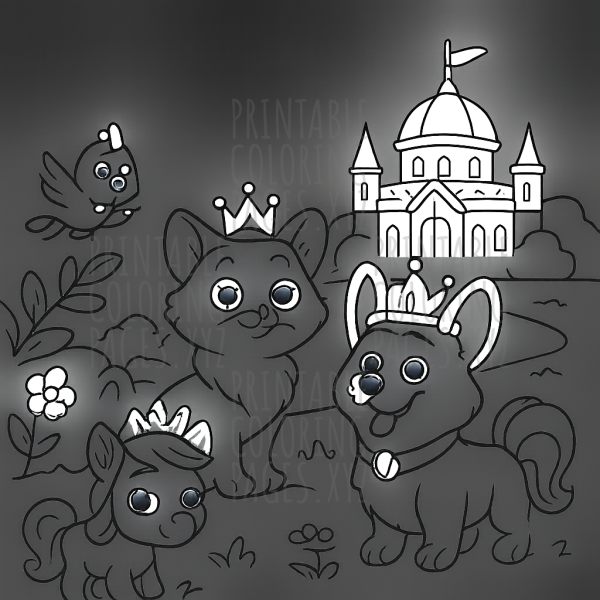 Regal Royal Pets Adventures in the Palace Garden