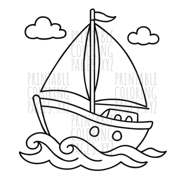 Sailing Adventure on Ocean Waves