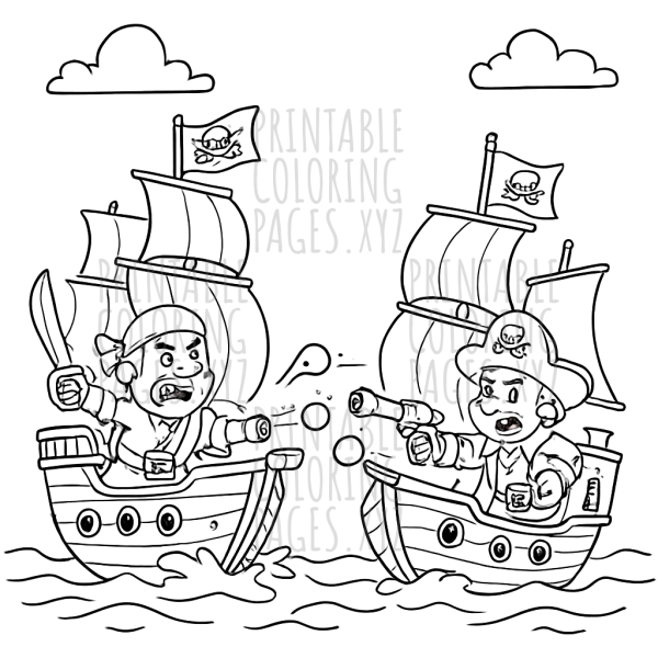 Epic Pirate Ship Battle Adventure