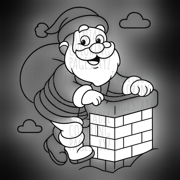 Santa's Chimney Climb Adventure