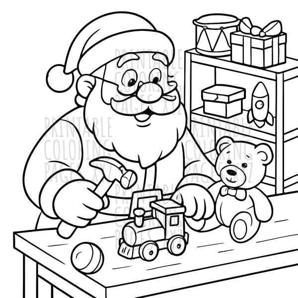 Holiday Magic in Santa's Workshop