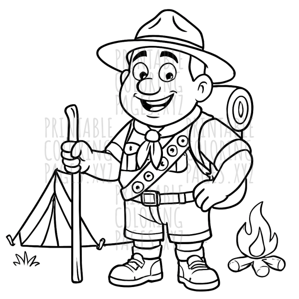 Campfire Adventures with Your Scout Leader