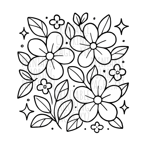 Gleaming Garden: Shimmering Floral Pattern Designs