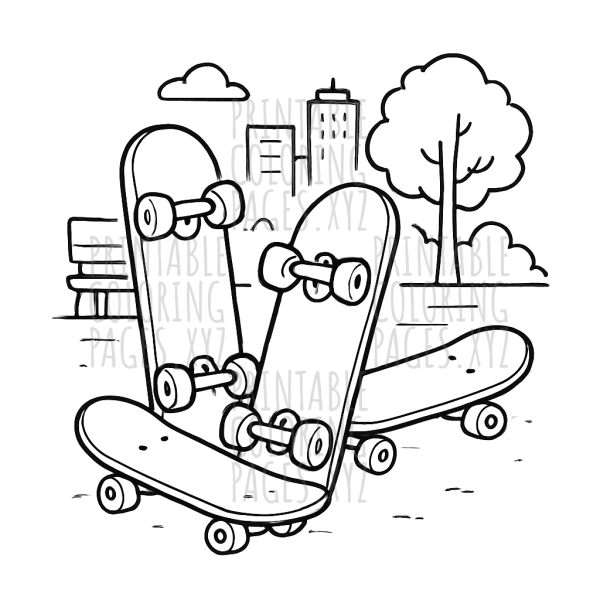 Urban Skateboard Adventure