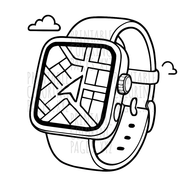 Smartwatch Adventure: Map Explorer