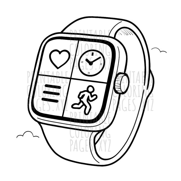 Futuristic Smartwatch Interface Adventure
