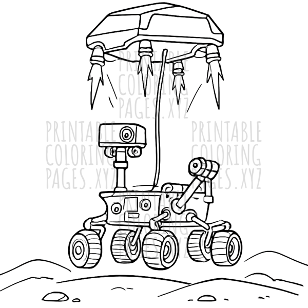 Galactic Rover Touchdown Adventure