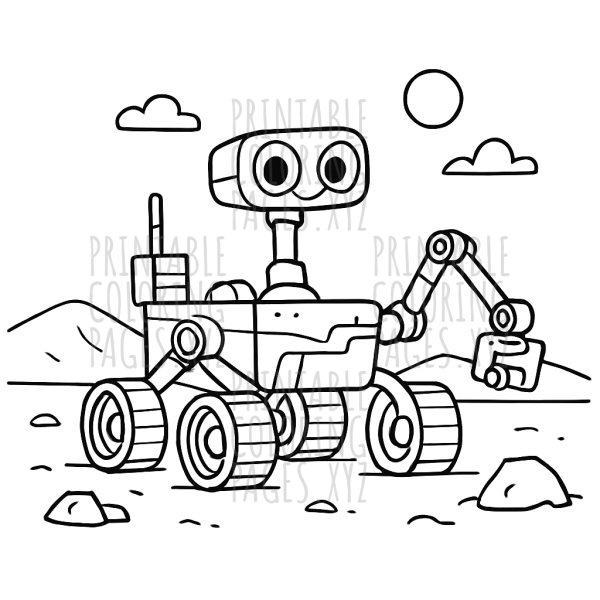 Mars Rover Adventure Journey
