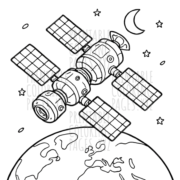 Orbiting Space Station Adventure