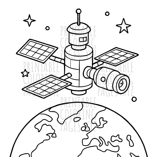 Journey to the Orbiting Space Station