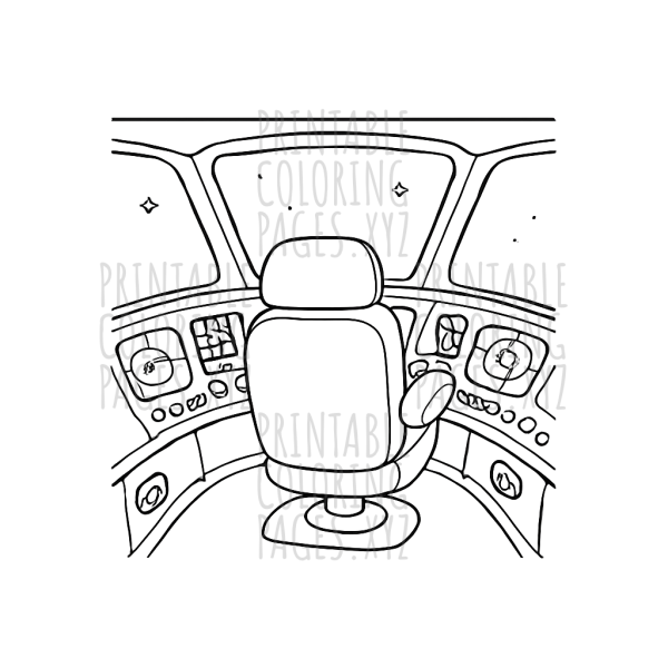 Explore the Spaceship Cockpit Adventure