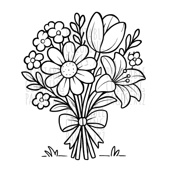 Bright & Cheerful Spring Flower Bouquet