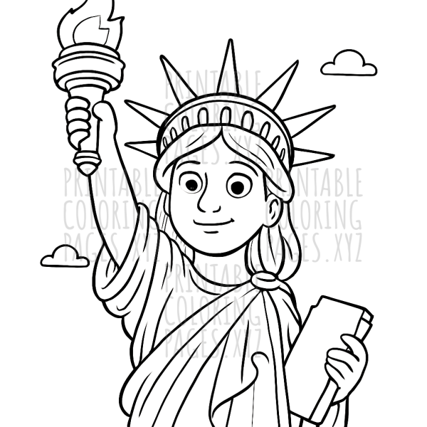 Close-Up Look at the Statue of Liberty