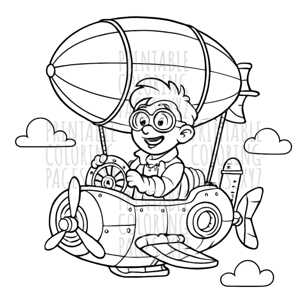 Skyward Voyage: Steampunk Airship Adventure
