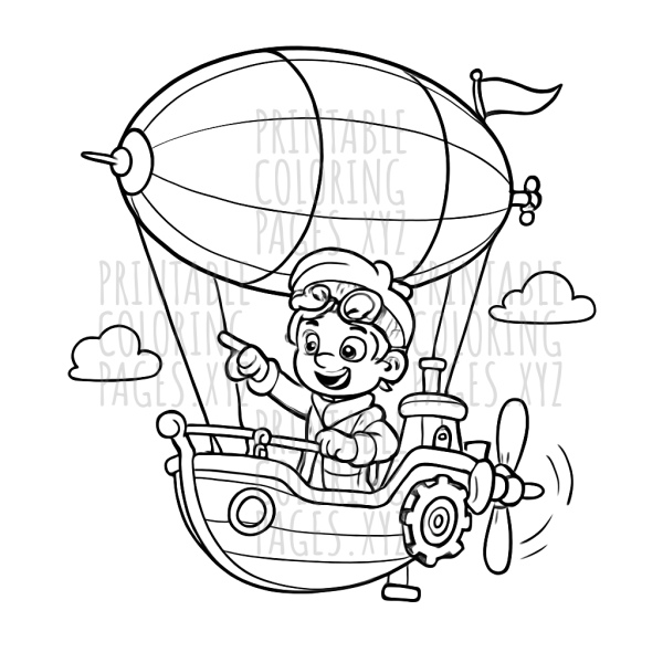 Steampunk Airship Adventure