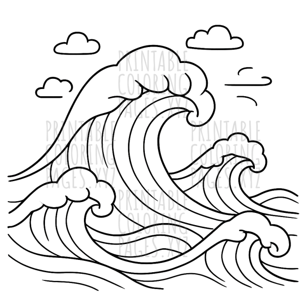 Wild Stormy Sea Waves Adventure