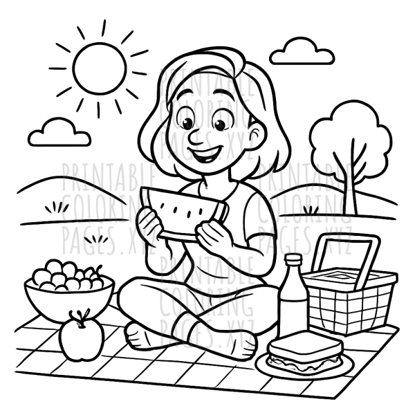 Sunny Summer Picnic Adventure