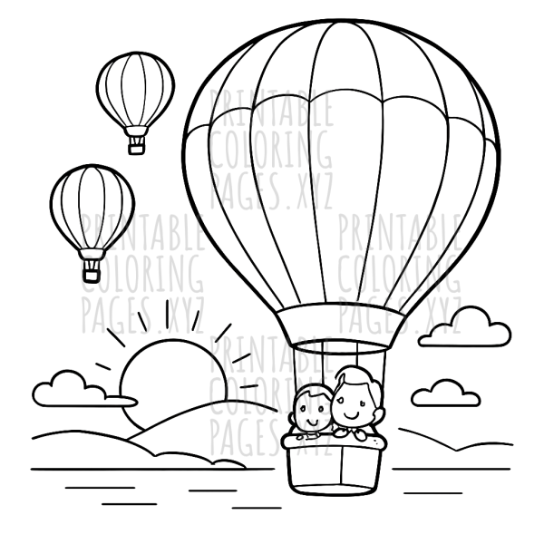 Soaring Sunset Hot Air Balloons Adventure