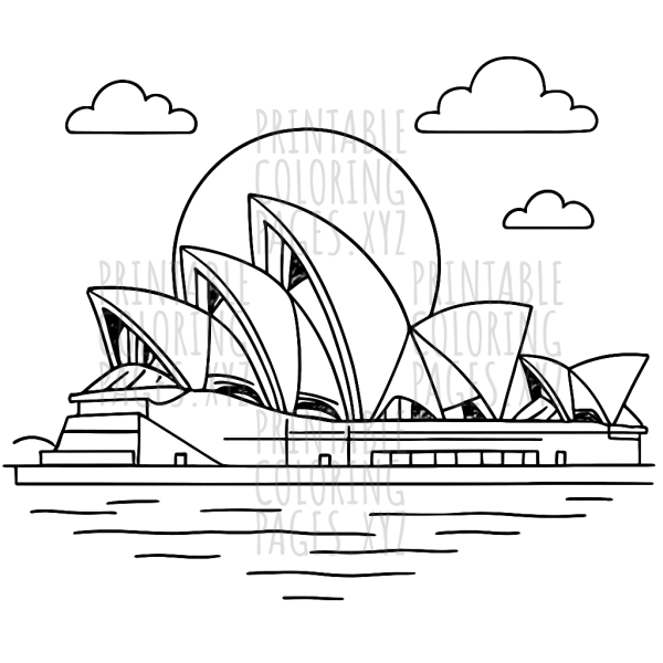 Sunset Serenity at Sydney Opera House