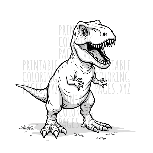 Fierce T. Rex Roaring Adventure