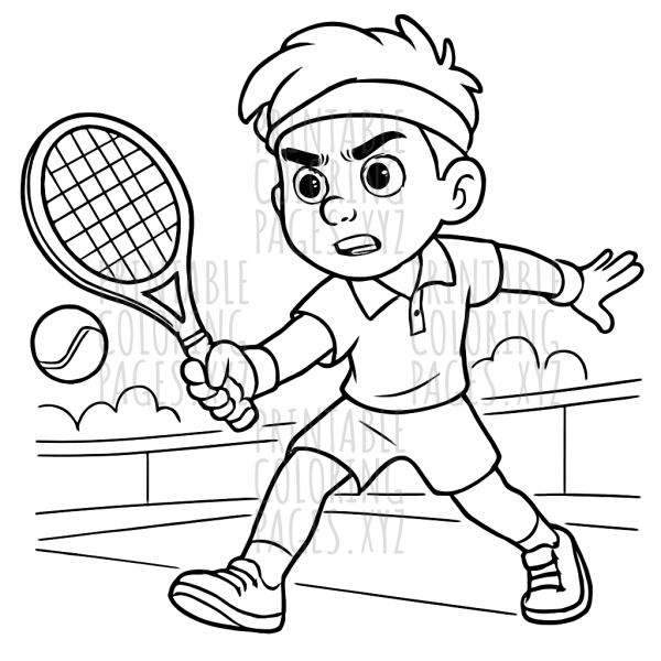 Dynamic Tennis Match Action