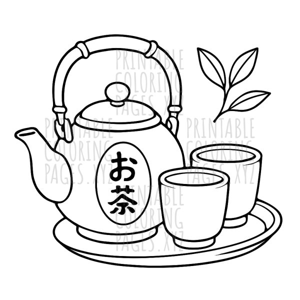 Serene Moments with a Traditional Japanese Tea Set