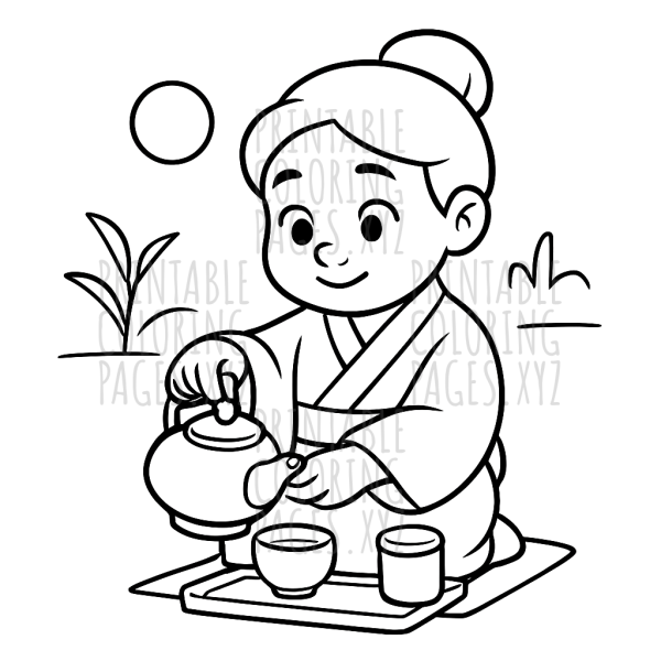 Serene Moments of Traditional Tea Ceremonies
