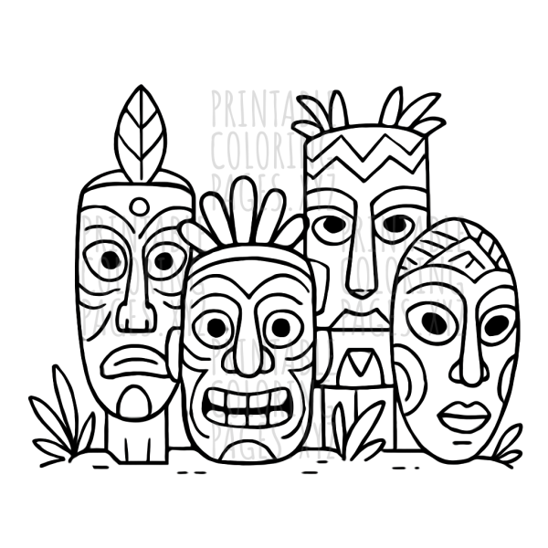 Mystical Tribal Masks Adventure