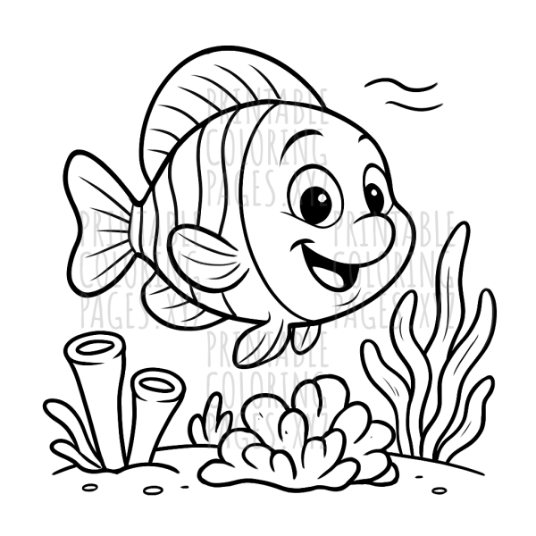 Vibrant Tropical Fish and Coral Reef Adventure